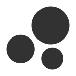 Chart Bubble SVG Icon